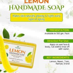 The Hakim Lemon Handmade Soap – Naturally Glowing, Youthful Skin