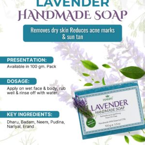 The Hakim Lavender Handmade Soap – Pure Herbal Glow for Your Skin